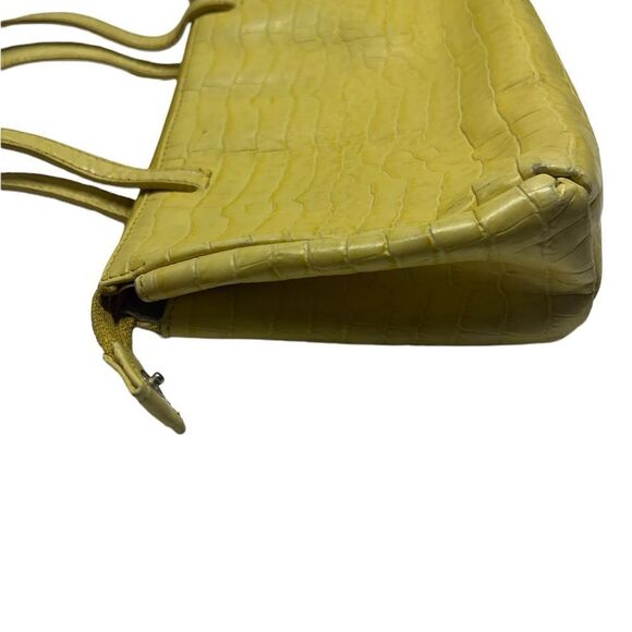 Yellow leather Talbots handbag  - Picture 11 of 11